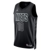 Muške NBA Dres Brooklyn Nets Ben Simmons 10 Jordan 2022-23 Statement Edition Crno Swingman